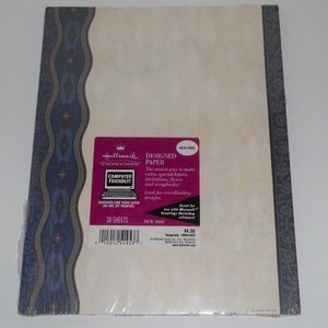 🍁🍁🍁🍁NWT-Vtg/Dis Vertical Stripe Hallmark Paper